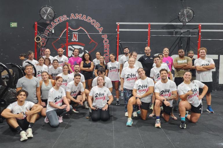 A Associação Amigas do Peito esteve no Neverstop Mile 24