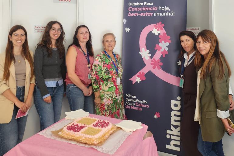 Amigas do Peito na Hikma para um rastreio clínico e um workshop sobre a prevenção do cancro da mama