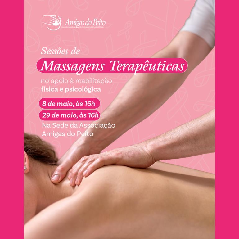 Massagens terapêuticas no apoio à reabilitação física e psicológica