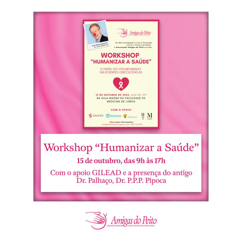 Workshop "Humanizar a saúde"