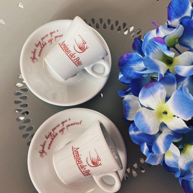 Conjunto de Chávenas de Café