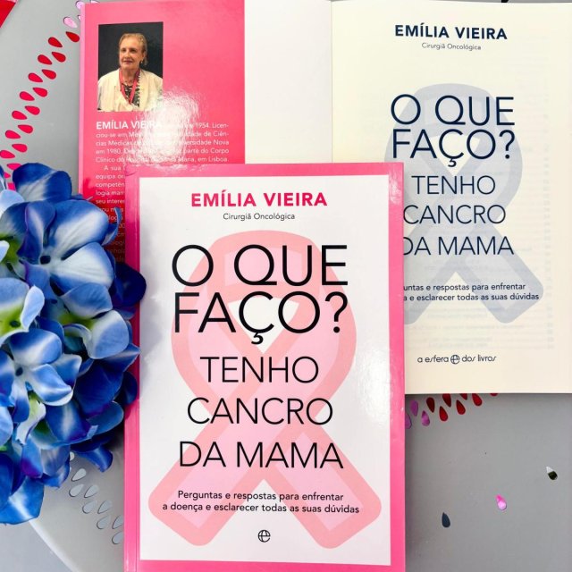 Livro "O que faço? Tenho Cancro da Mama"